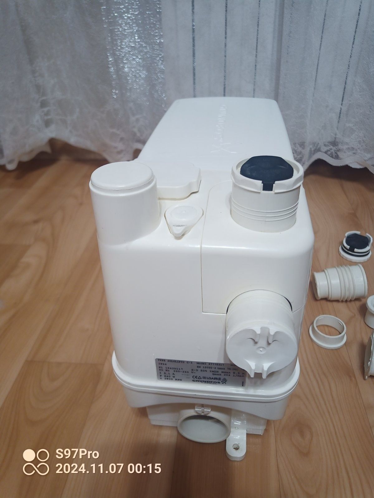 Сололіфт. Каналізаційна установка Grundfos SOLOLIFT2 C-3 (97775317)