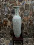 Jarrão Jarra Porcelana Chinesa Celadon Séc XIX 124 cm Assinado