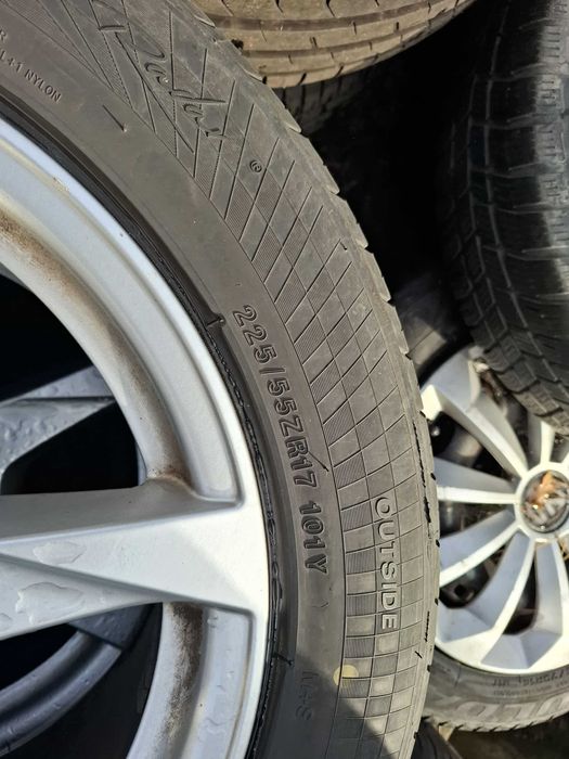 2x Radar Dimax R8+ 225/55R17 101 Y opona letnia 0321 bdb stan