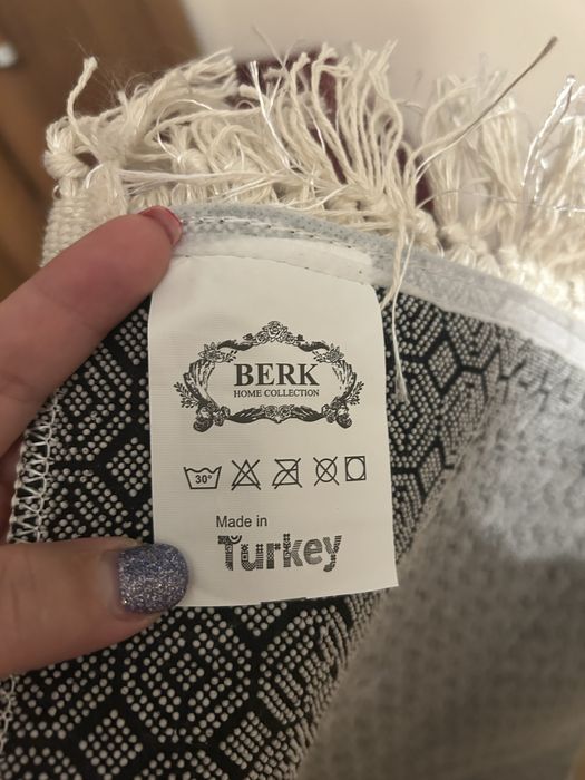 Berk dywan turecki podgumowany 80x150