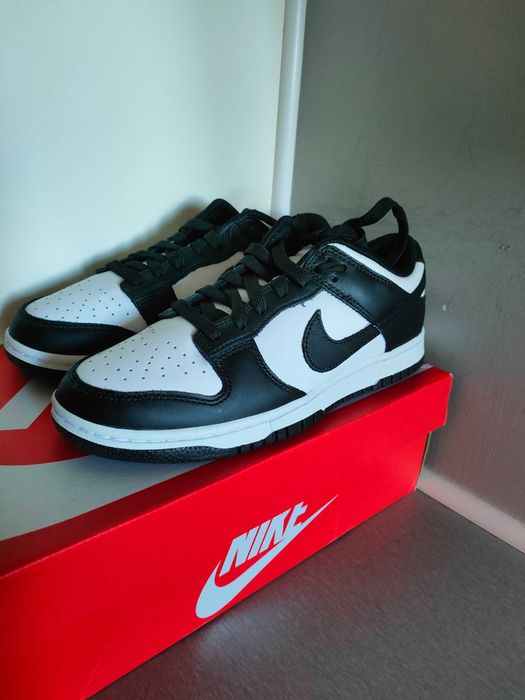 Buty nike dunk low panda black white 40