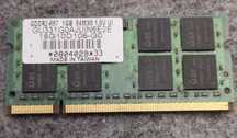 SODimm PC2-5300 1Gb