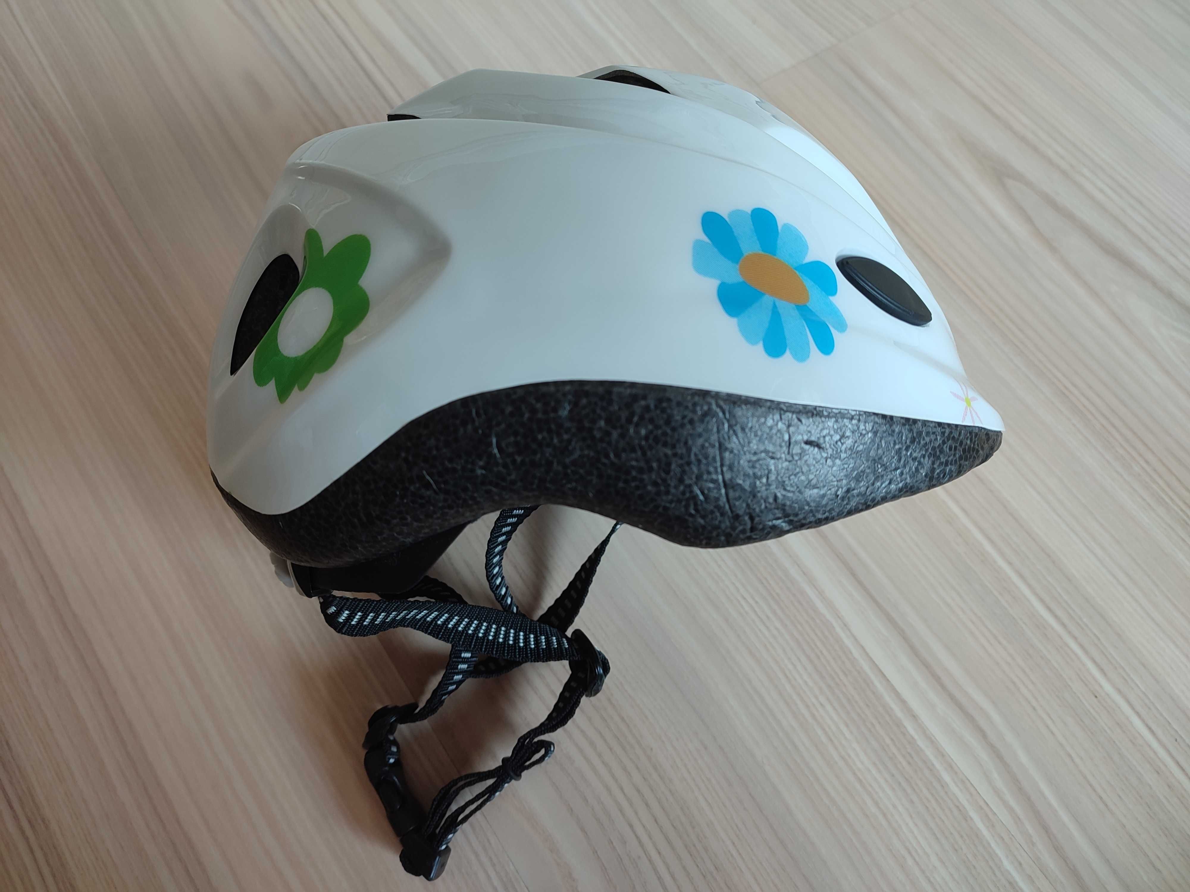 Шлем защитный для роликов, велосипеда на девочку 3-8 лет