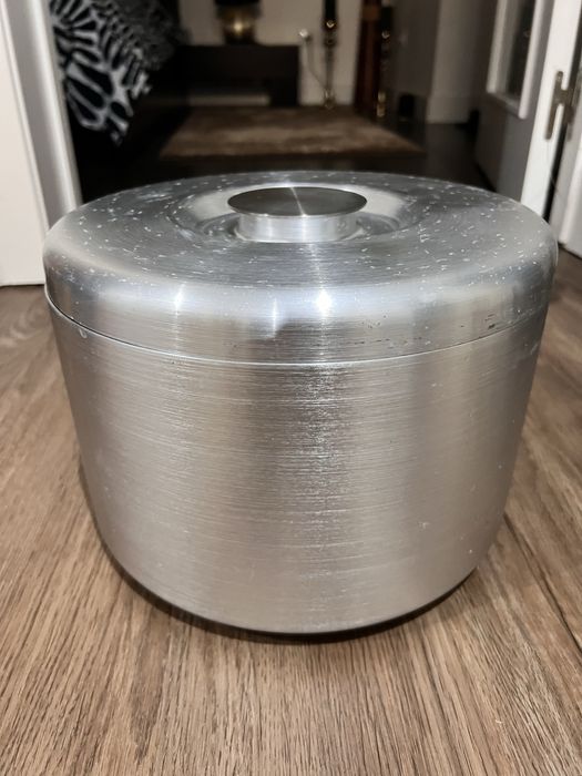 Recipient para gelo inox.