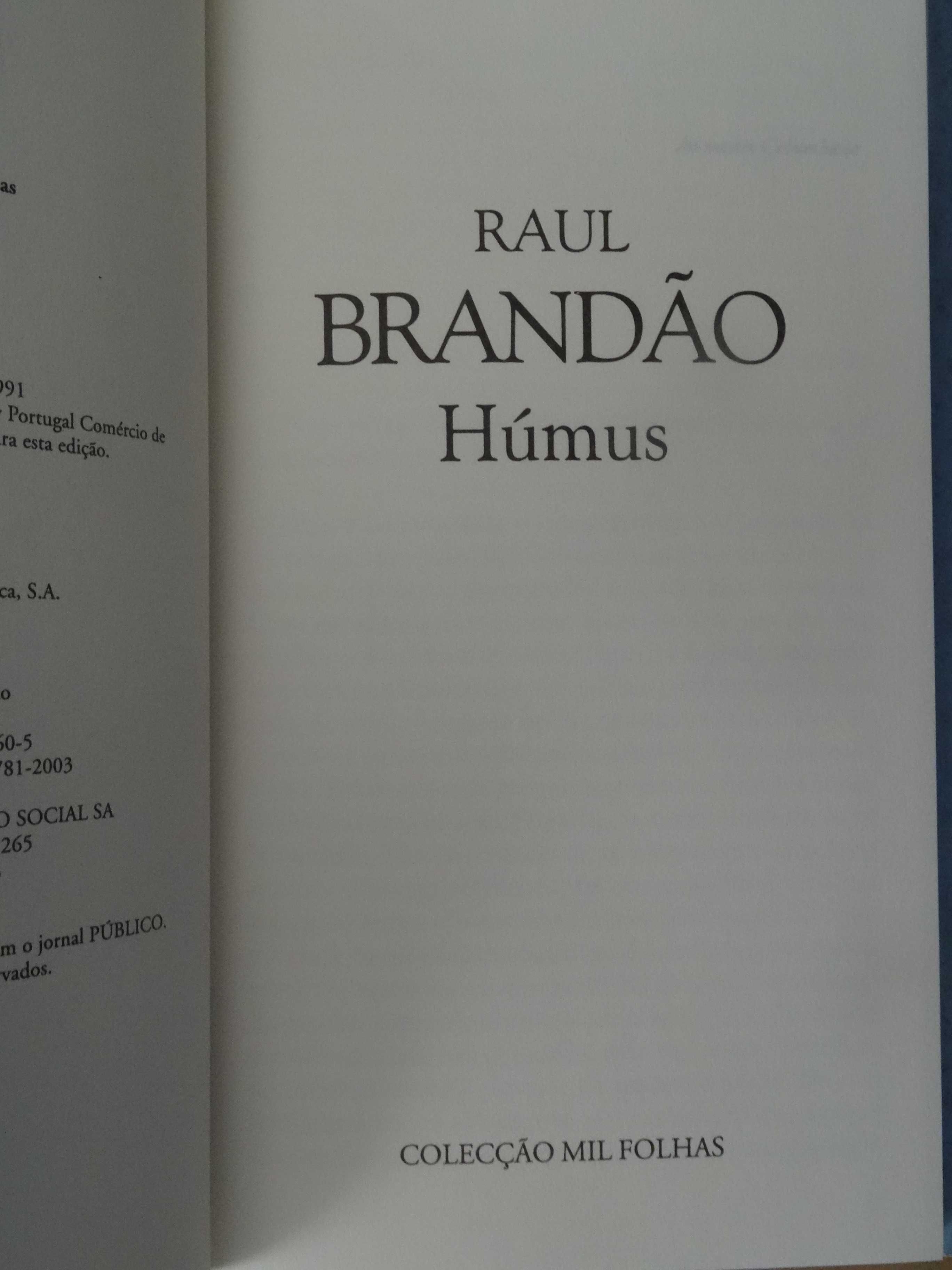 Húmus de Raul Brandão
