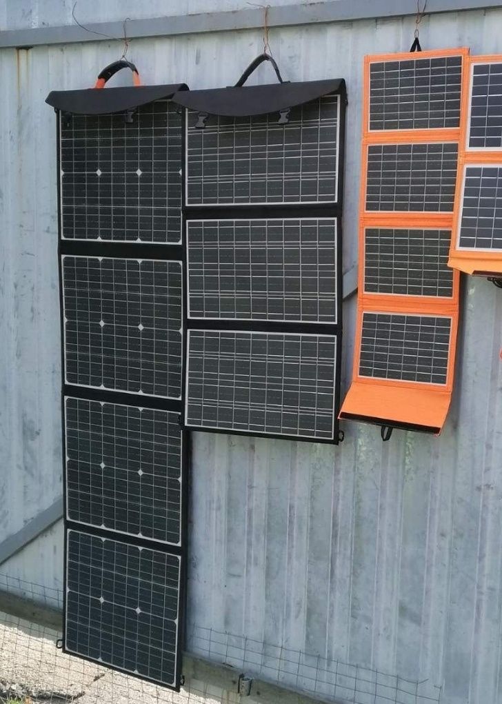 Солнечная панель 45W 100W 20W 8W 7W складная Solar батарея сонячна
