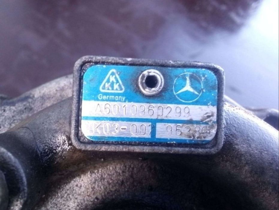 Турбина 2.3 tdi Mercedes Vito 638 OM 601