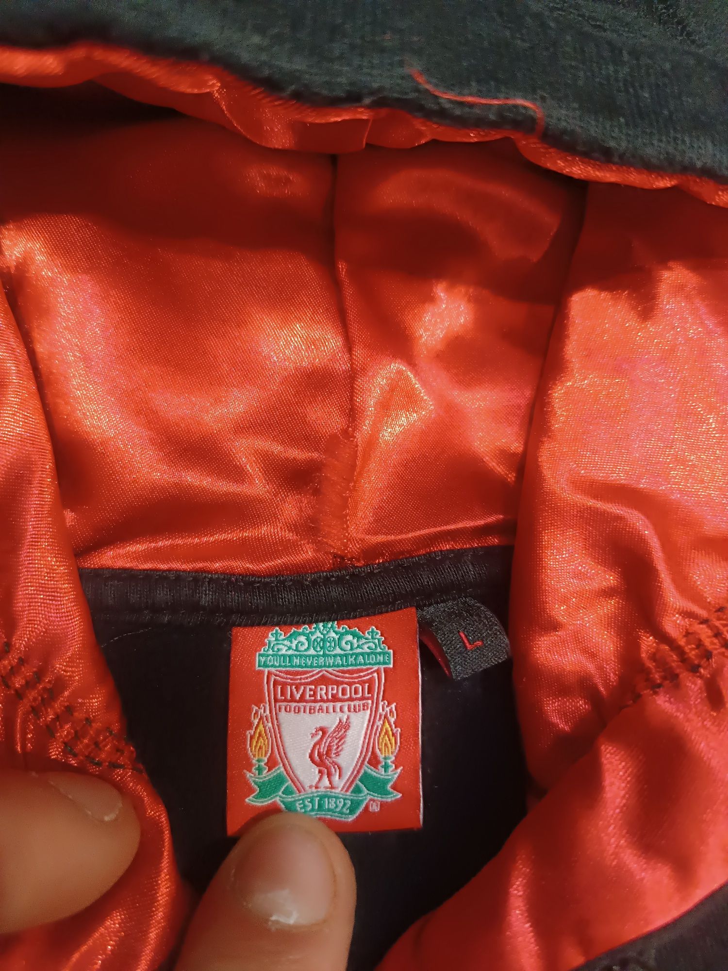 Liverpool bluza kibica roz,50/L piłka nożna kluby bluza angielska liga