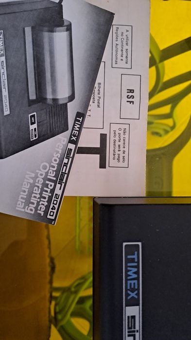 Zx Spectrum Impressora Timex 2040