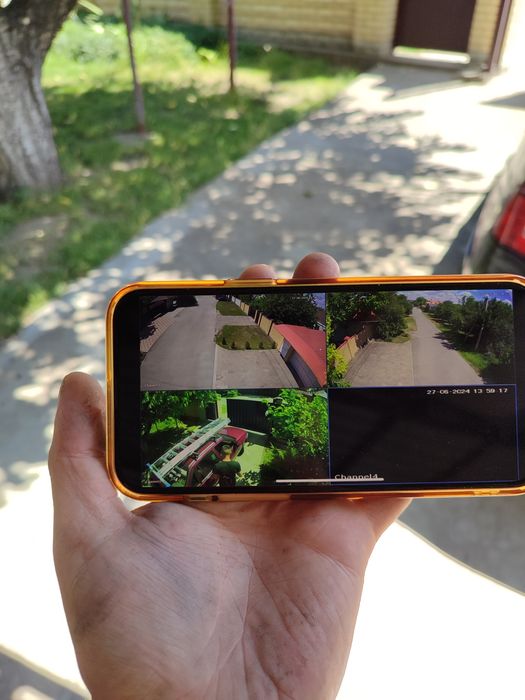 Монтаж, ремонт, обслуговування камер відеоспостереження та сигналізаці