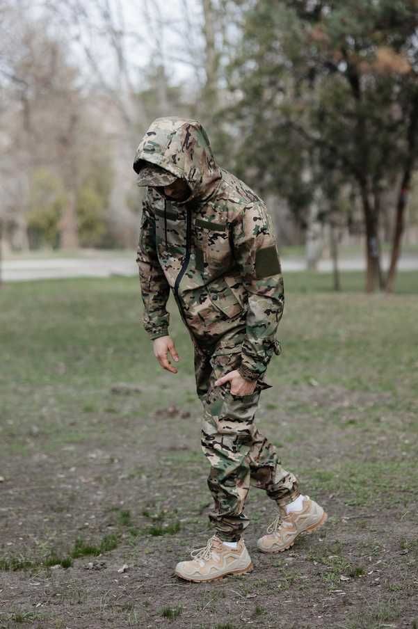 Чоловічий костюм Soft shell Easy Мультикам легкий демісезонний S-3XL