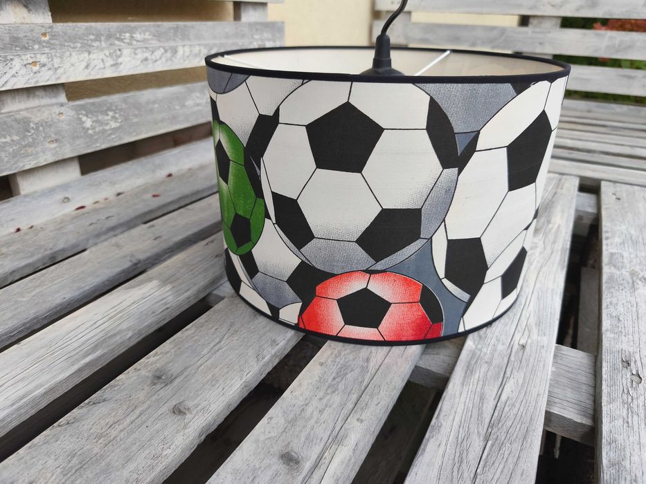 Abażur piłka nożna