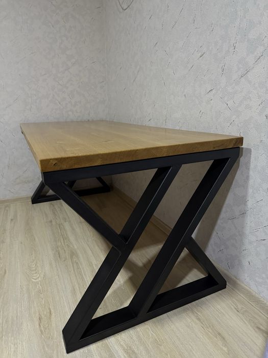 Письмовий стіл ЛОФТ. Дуб, металл