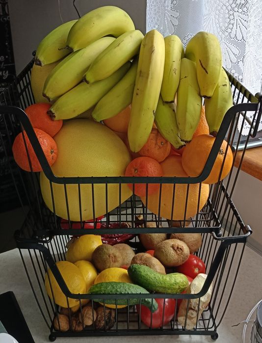 Kosz prostokątny kuchenny na owoce warzywa vilde