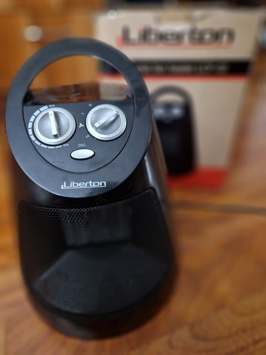 Електрообігрівач Тепловентилятор LIBERTON LCF-02  Робочий