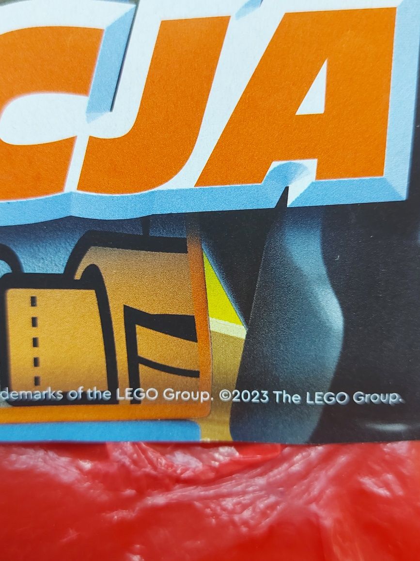 Plakat dwustronny Lego Akcja w Terenie 2023rok