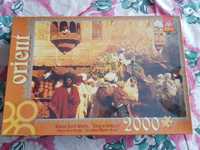 Ułożone puzzle Orient - rozmiar 2000