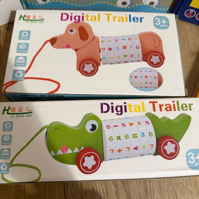 Розвиваючі іграшки для дітей, вчимось рахувати