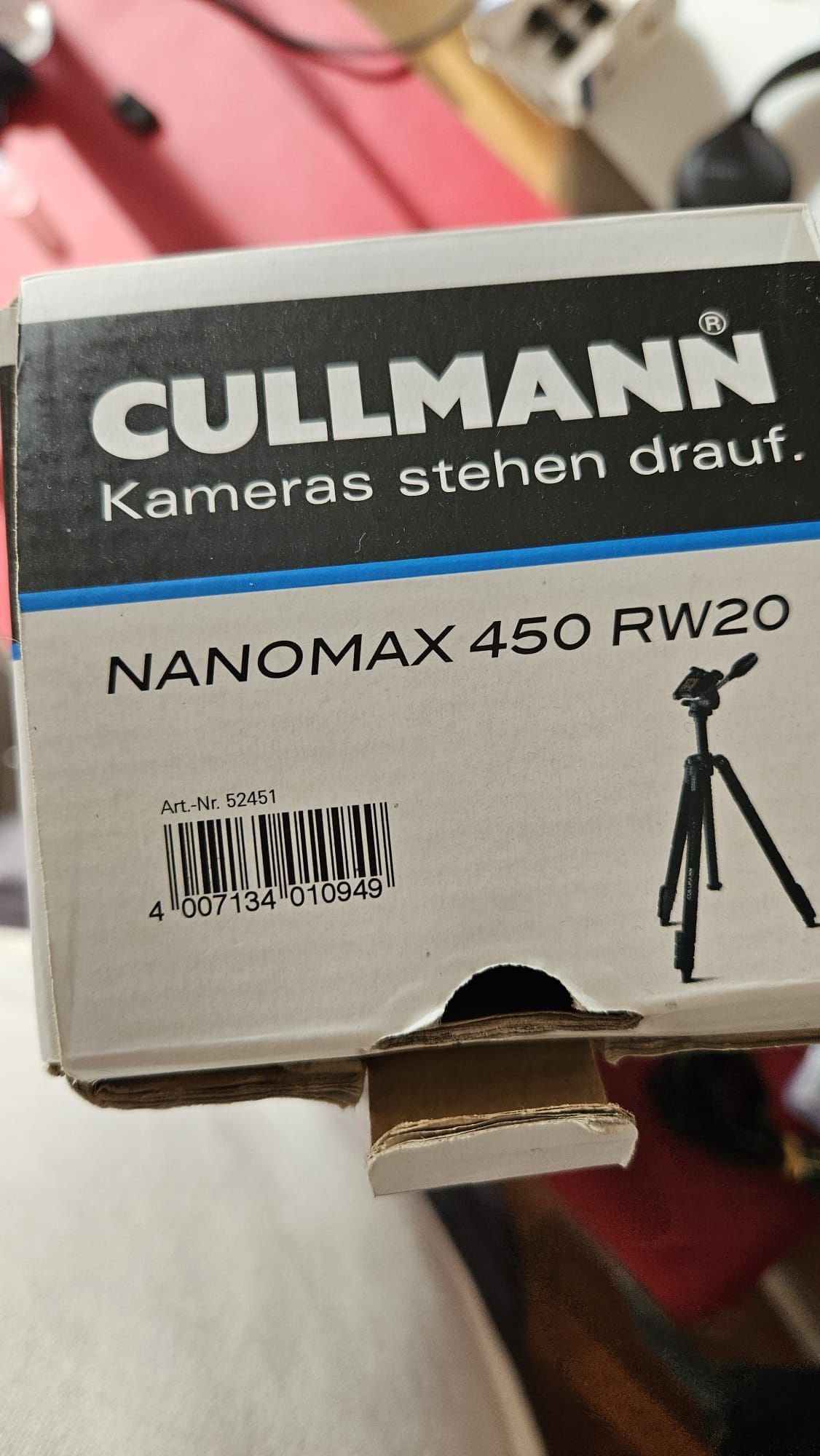 Tripé Cullman Nanomax 450 RW20