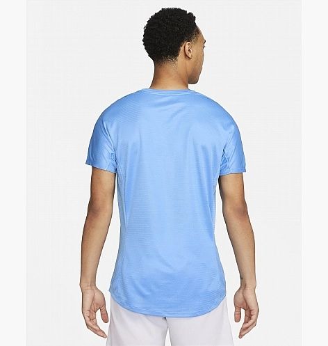 Оригінальна чоловіча футболка NIKE DRI-FIT RAFA CHALLENGER LIGHT BLUE