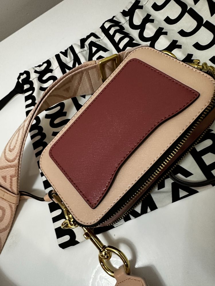 Marc Jacobs torebka Snapshot pink rozowa