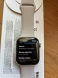 Apple Watch Series 7 Stal Steel 45 mm GPS + LTE Cellular srebny