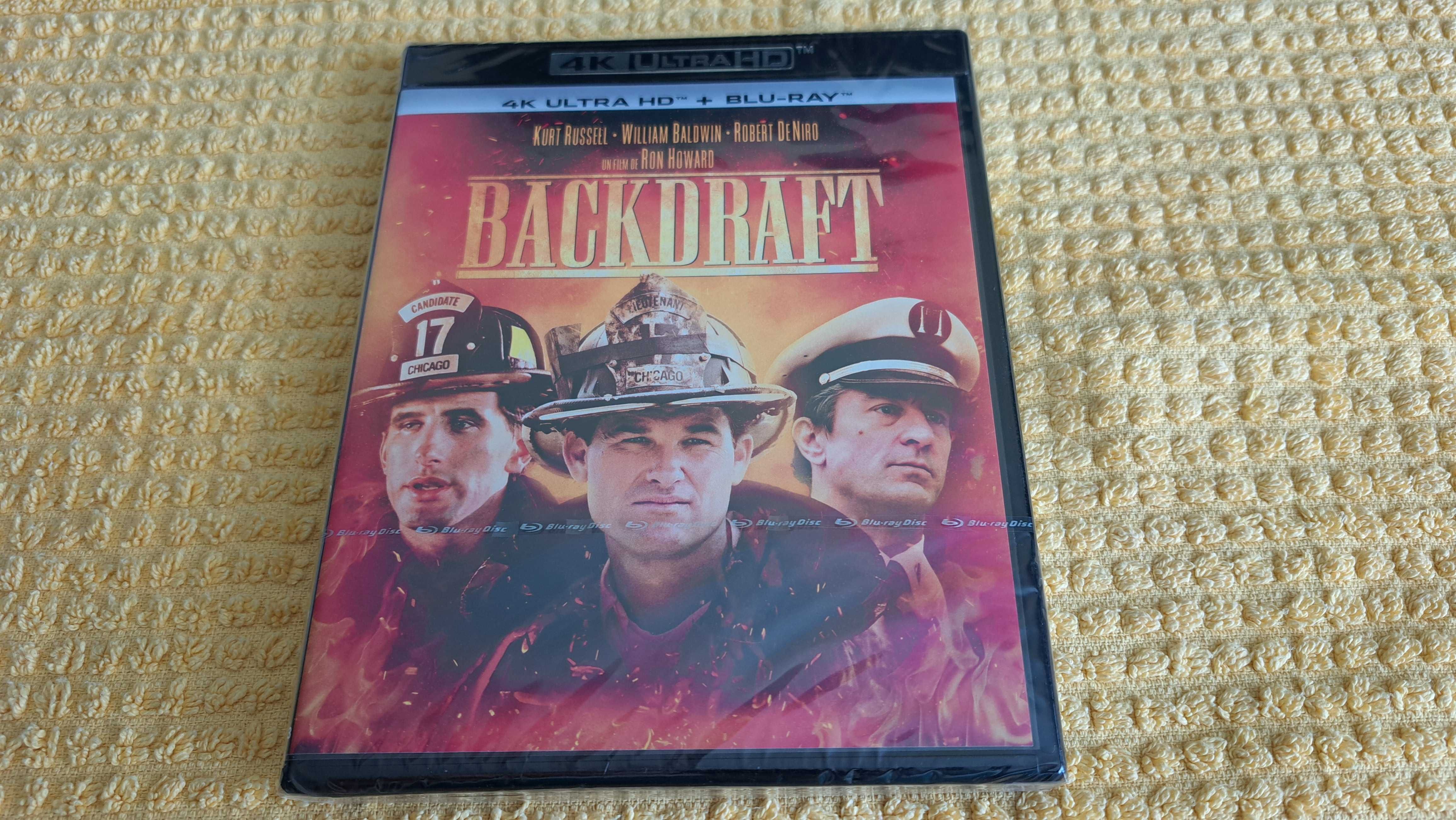 Backdraft / Ognisty podmuch płyta 4K UHD polskie napisy / w folii