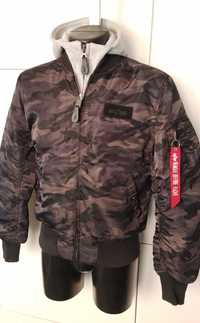 Alpha Industries kurtka bomberka flyers meska M moro