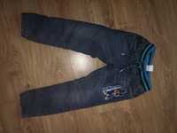 Grube ocieplane spodnie jeansy C&A Psi Patrol 110