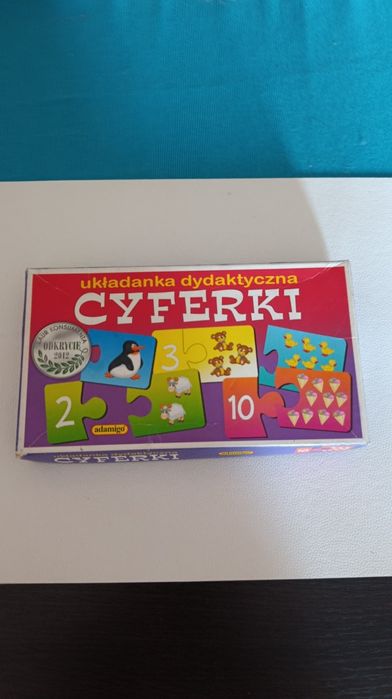 Układanka edukacyjna Cyferki