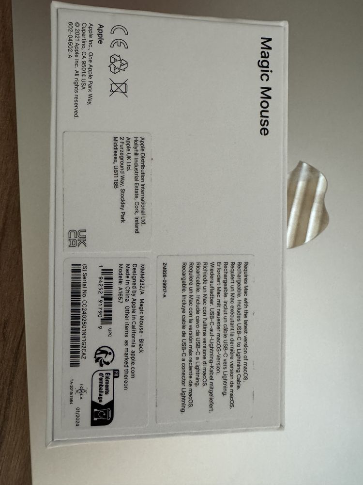 Magic mouse 3 black