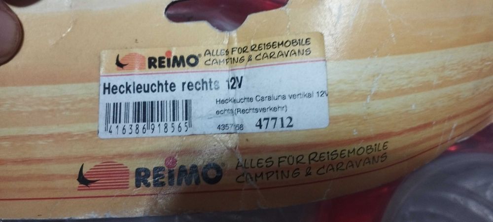 Lampa tylna zespolona HELLA 2SK  343 x440-027 kamper