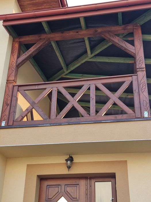 Balustrady drewniane