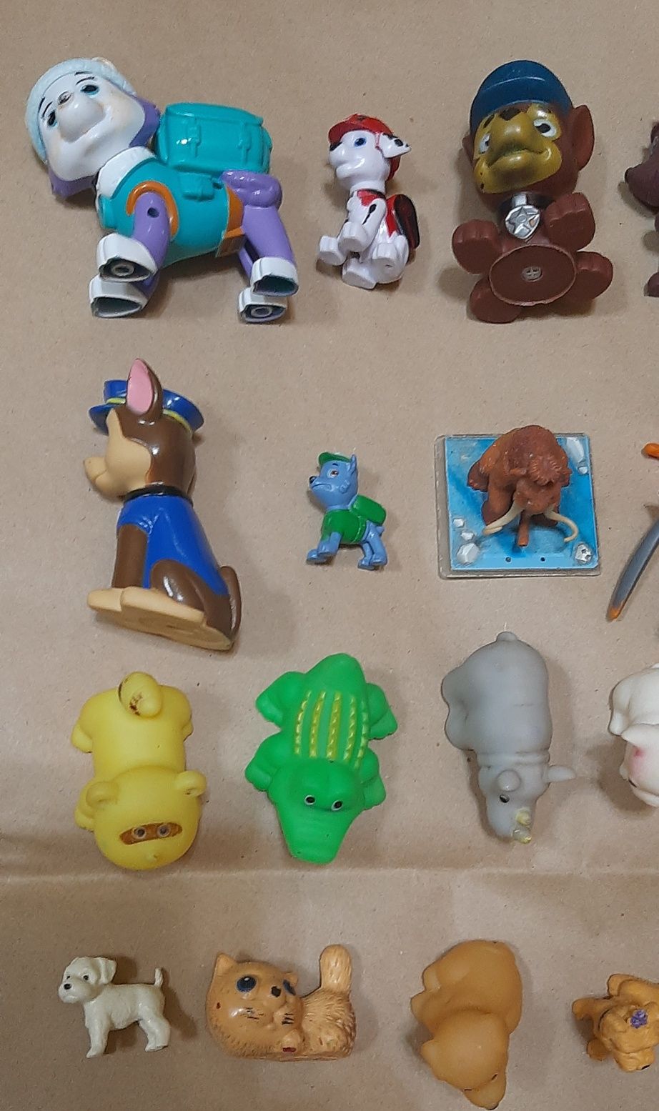 Игрушки для детей одним лотом. Щенячий патруль. Животные