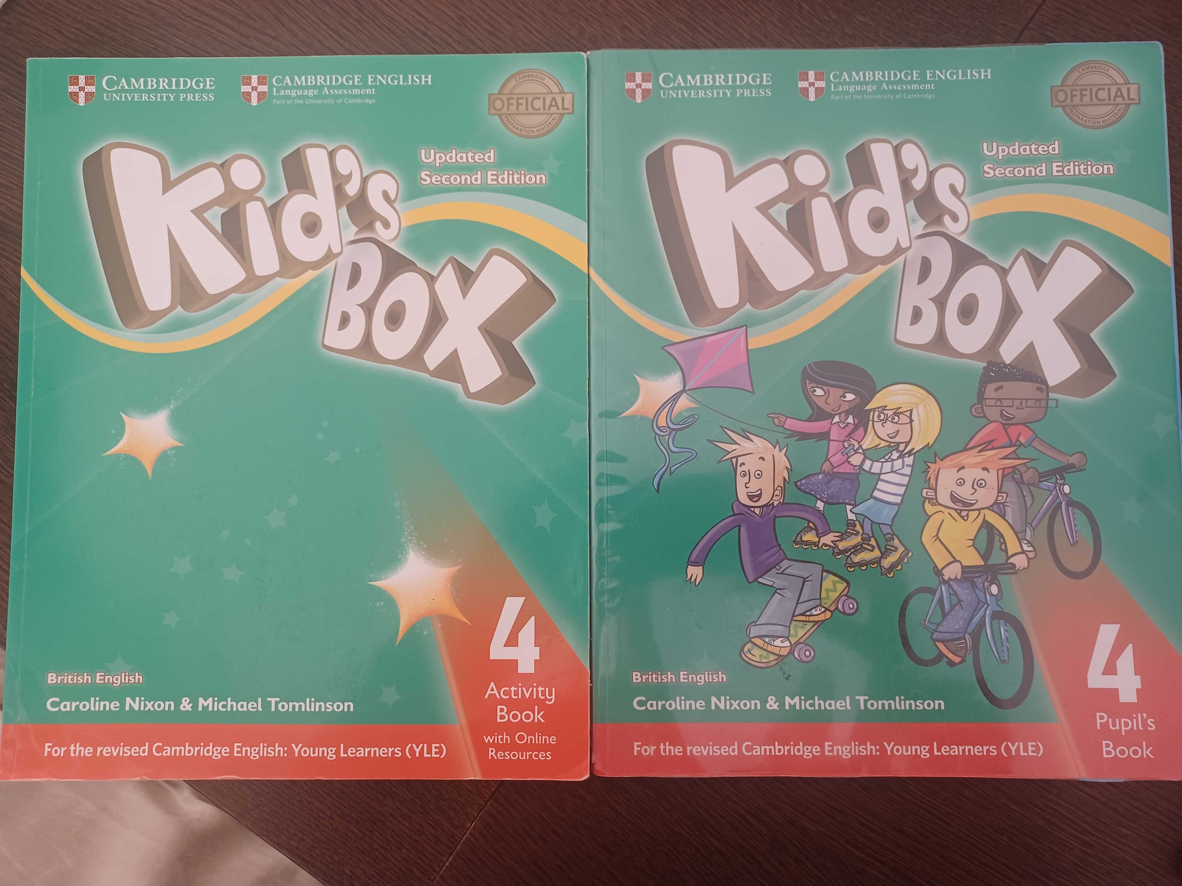 Kid's Box 4 Second Edition Cambridge podręcznik i ćwiczenia