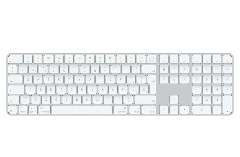 Teclado Apple NOVO com touch ID espanhol