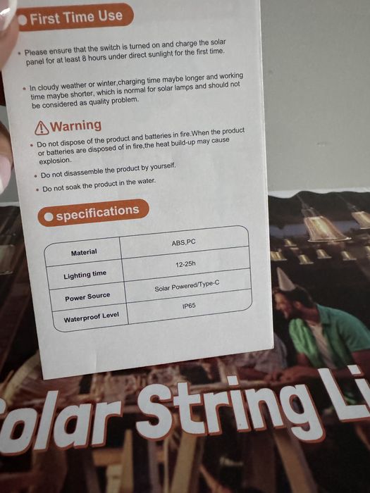 Nowe lampki solarne 16 szt w ksztalcie dzwonkow