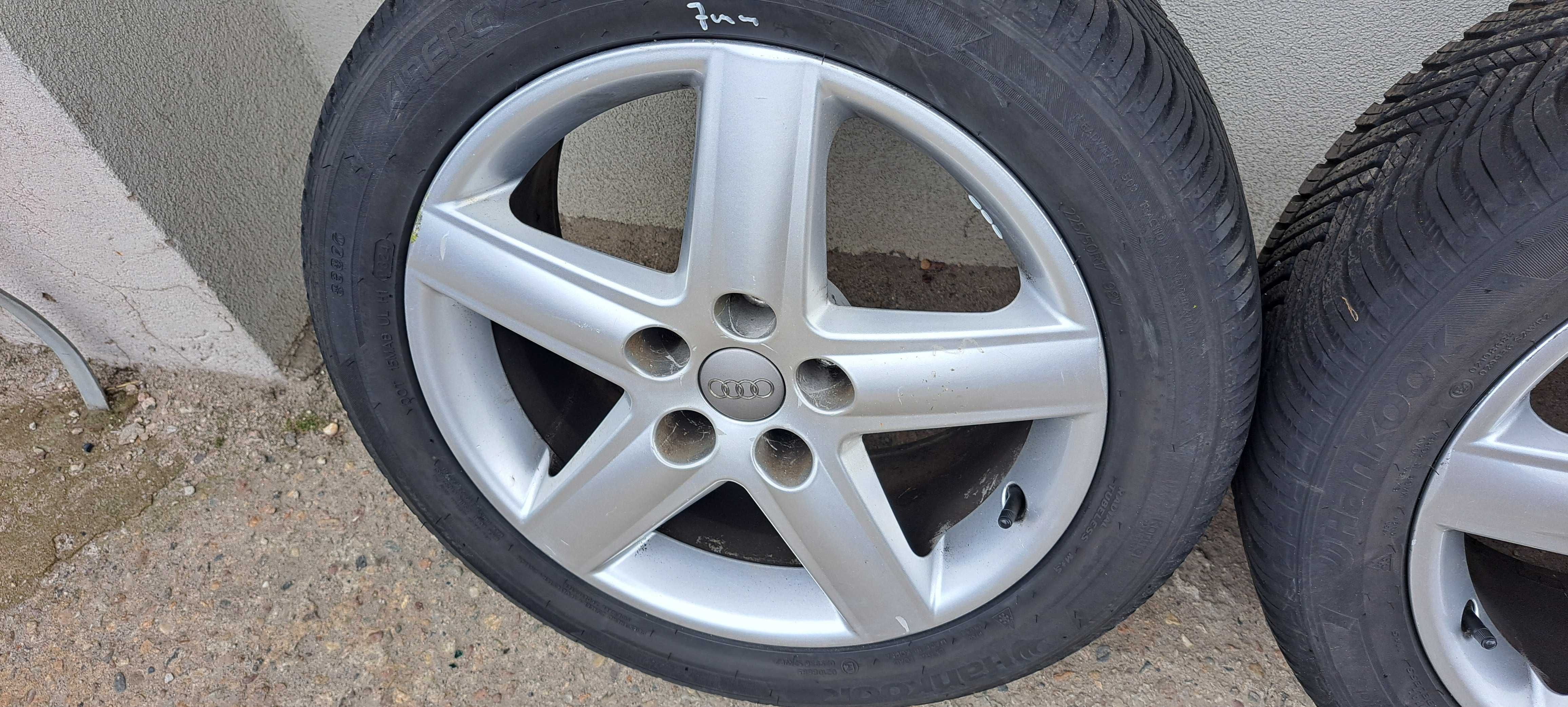 Felgi aluminiowe koła opony Audi A6 C6 5X112 17" A4 A8
