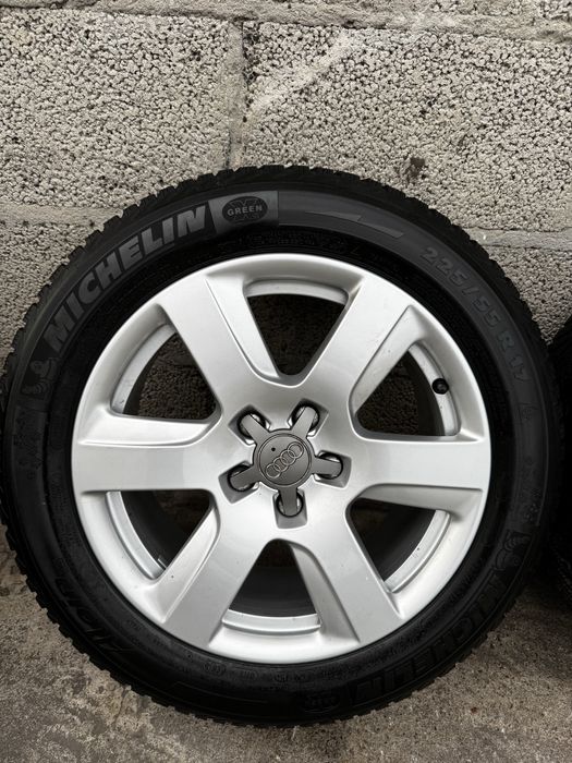 Koła Zimowe R17 5x112 Audi A4 A6 C6 C7 VW Sharan T4 Opony 225/55/17