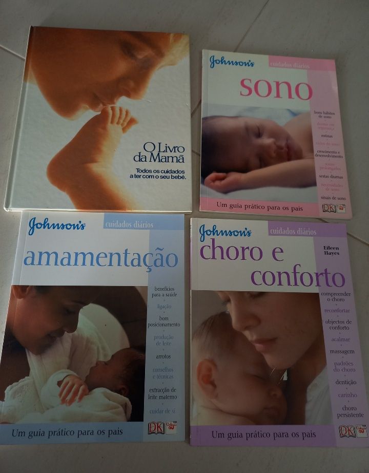 Conjunto livros Mamã e bebé