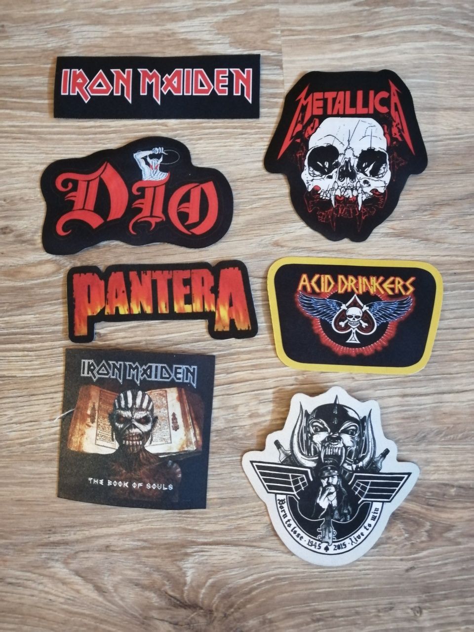 kreator kiss iron maiden ac dc slayer motorhead naszywka patch