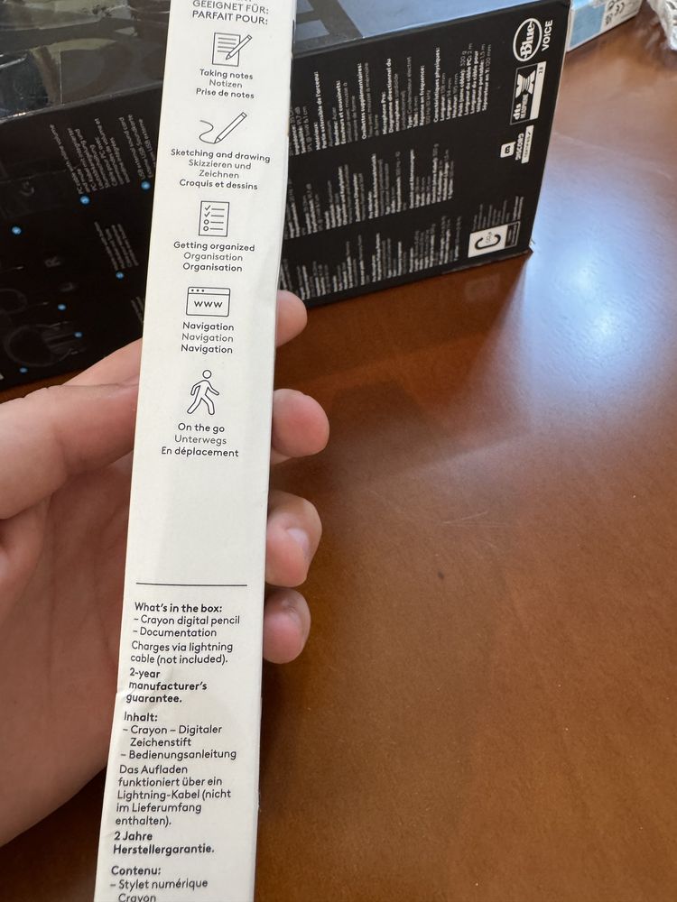 Стилус Logitech Crayon для Apple iPad