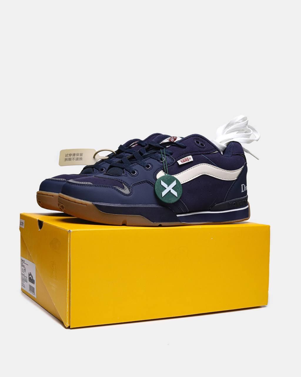 Кроссовки Vans x Dime Rowley XLT Blue White Gum