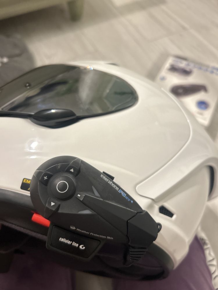 Shoei X-Spirit II z interkomem Interphone F5XT