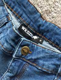 Spodnie męskie jeans Dzik