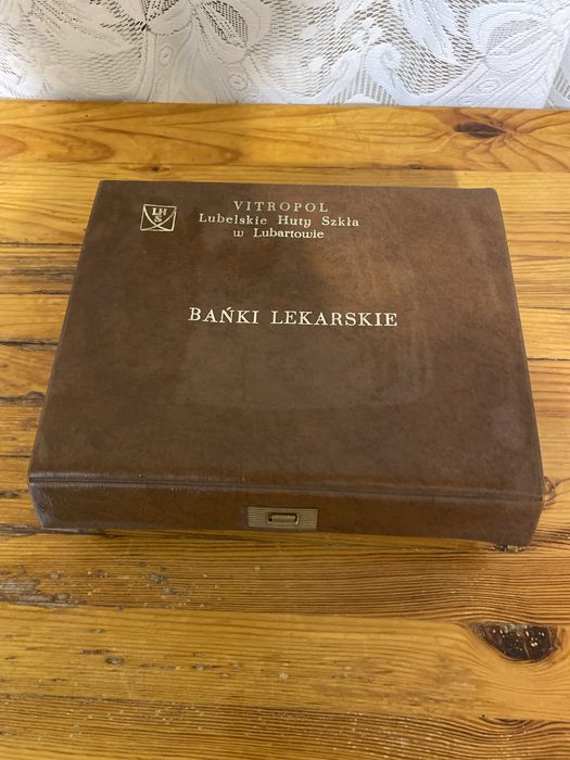 Bańki lekarskie szklane