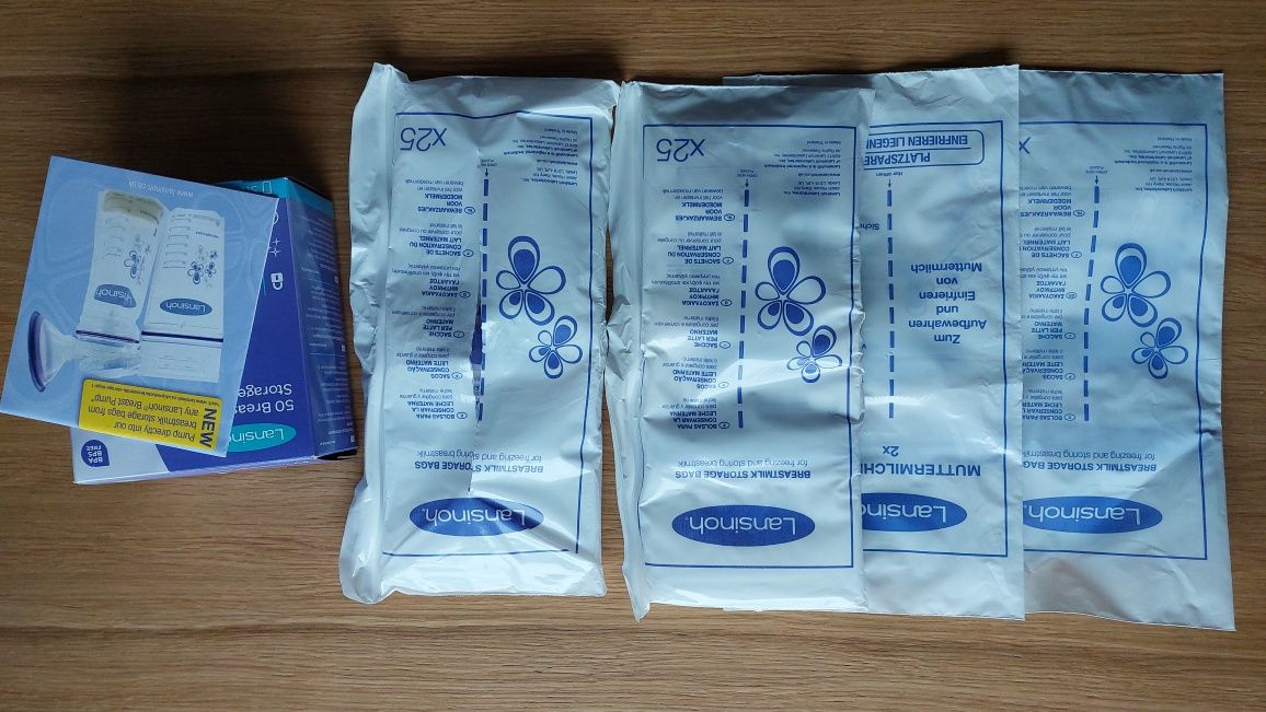 Lansinoh podwójny laktator elektryczny + dodatki