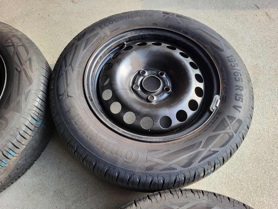 [L31] Koła letnie 15 Cali 5x105 Conti 195/65 Opel Astra IS37 +Czujniki