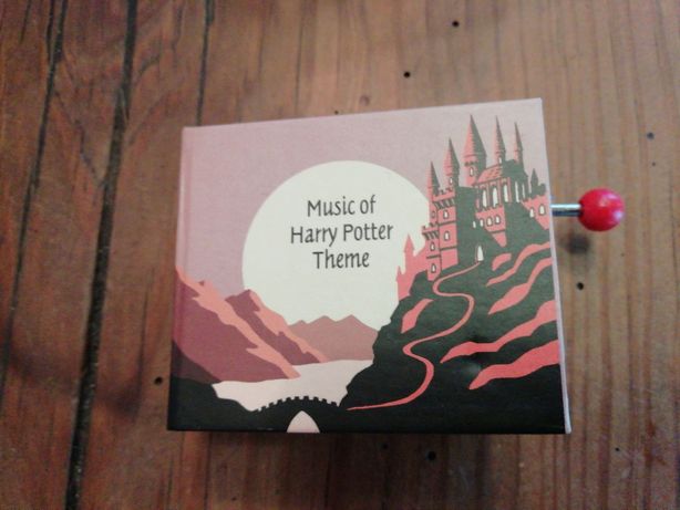 Caixa música manual Harry Potter - Tema do filme