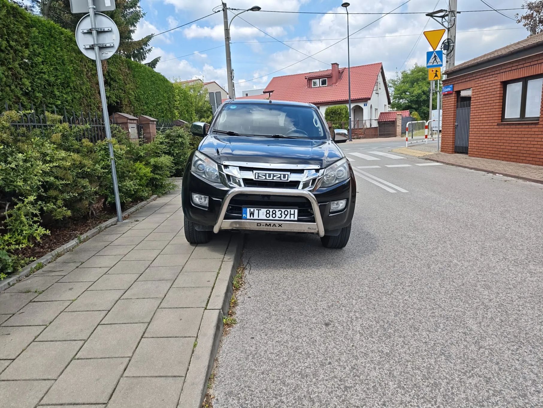 Isuzu D-Max Bezwypadkowy, Hak 3500 kg, Pneumatyka, 4x4